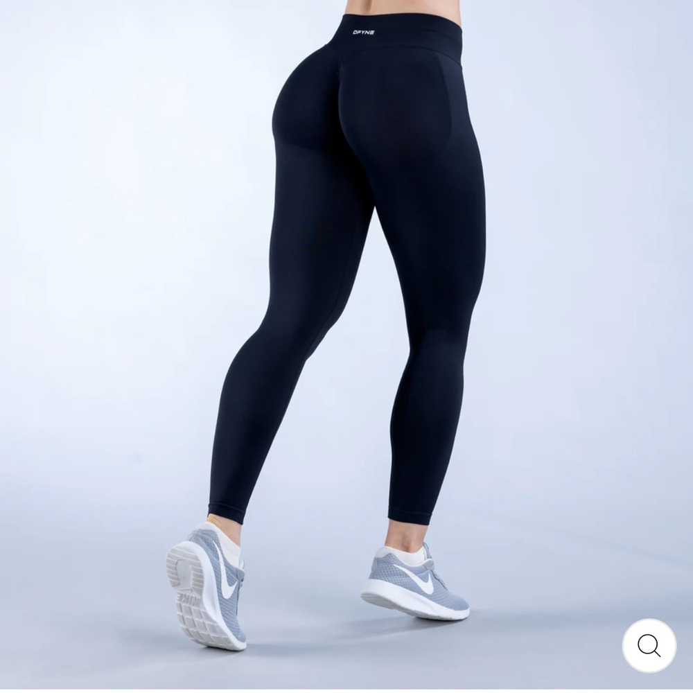 DFYNE Black Leggings